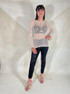 Show off Jeans Beautiful dark washed distressed skinny jeans with rhinestones embellished one pocket
