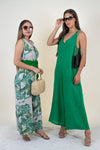 Green Sage Sleeveless Silk Top