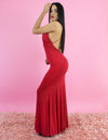 WINTER COLLECTION Long Sexy Red Dress